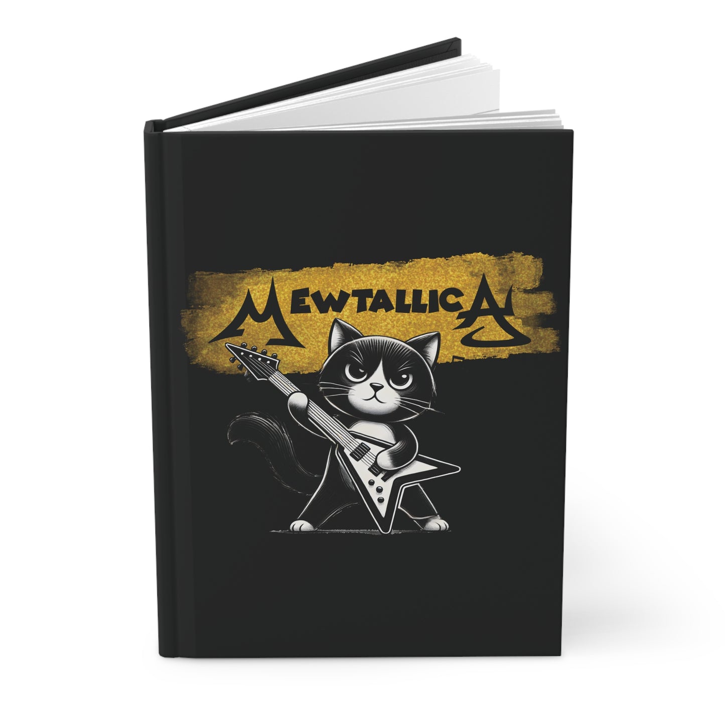 Mewtallica Hardcover Journal Matte