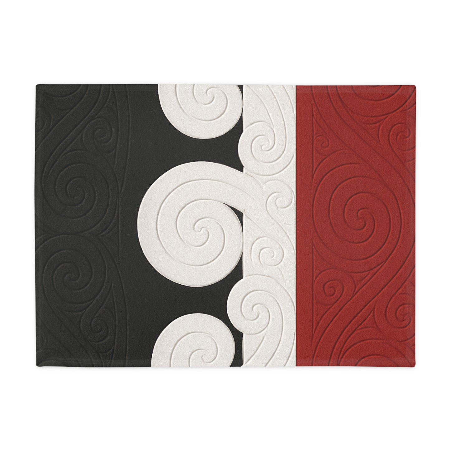 Mana Motuhake #2 Plush Fleece Blanket