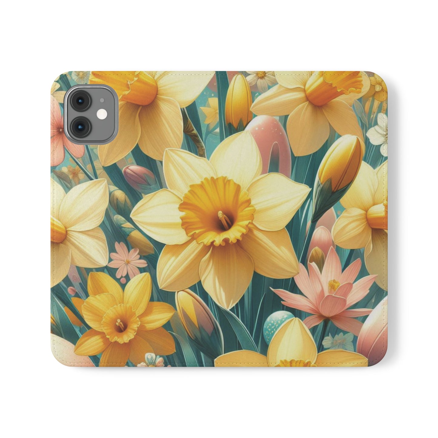 Daffodils Flip Cases iPhone/Samsung