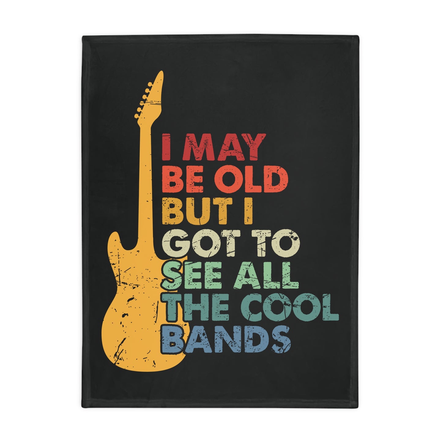 I May Be Old... Plush Fleece Blanket
