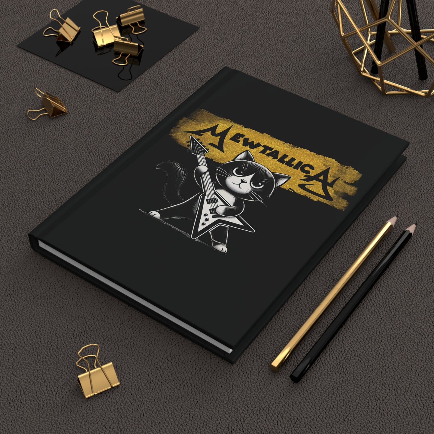 Mewtallica Hardcover Journal Matte