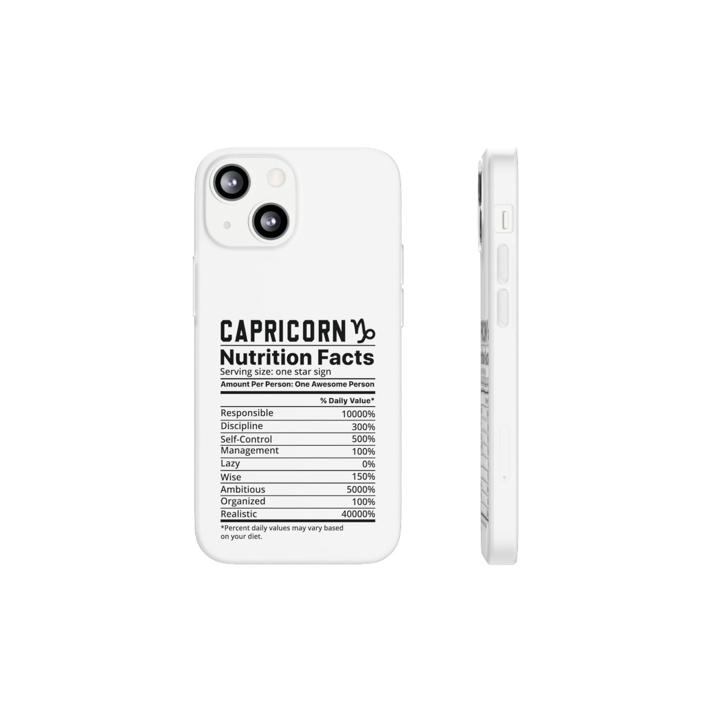 Capricorn Nutrition Flexi Cases iPhone/Samsung with Gift Wrapping Option