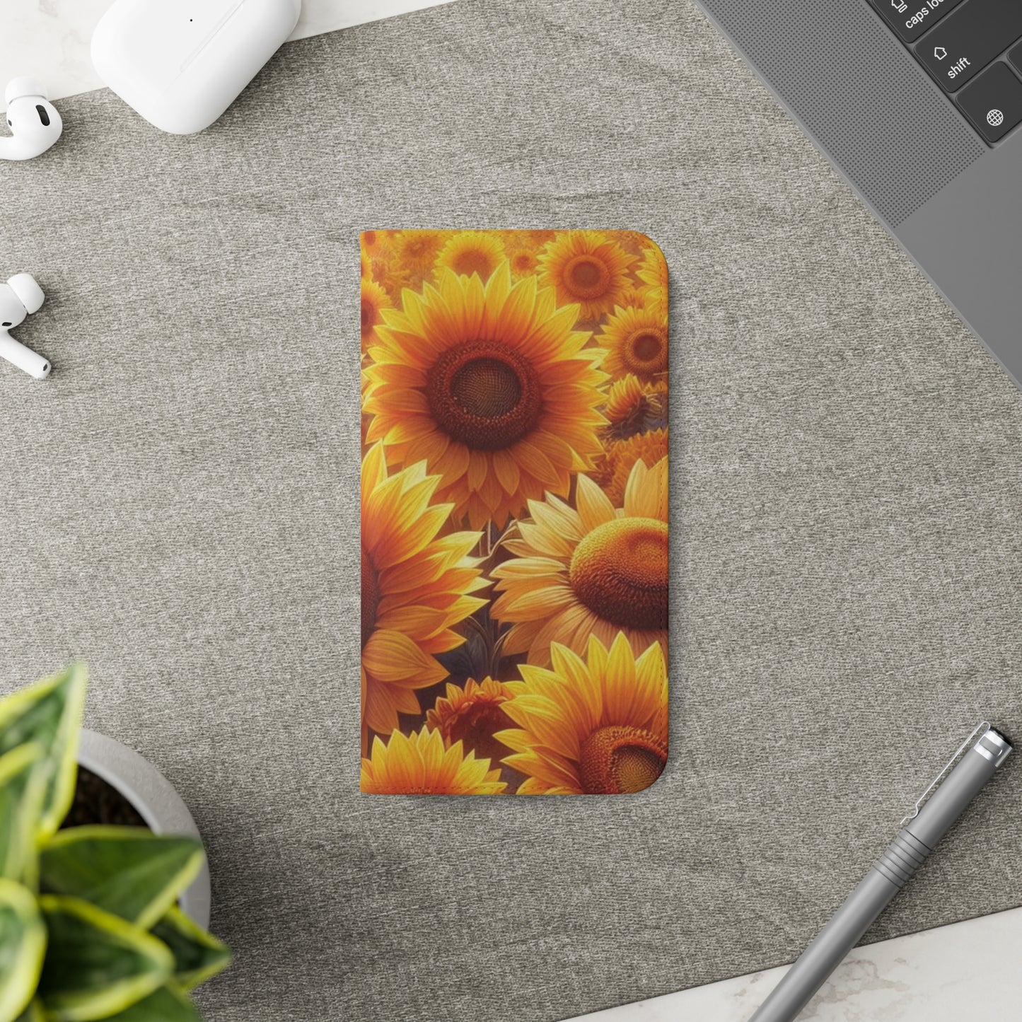 Sunflowers Flip Cases iPhone/Samsung