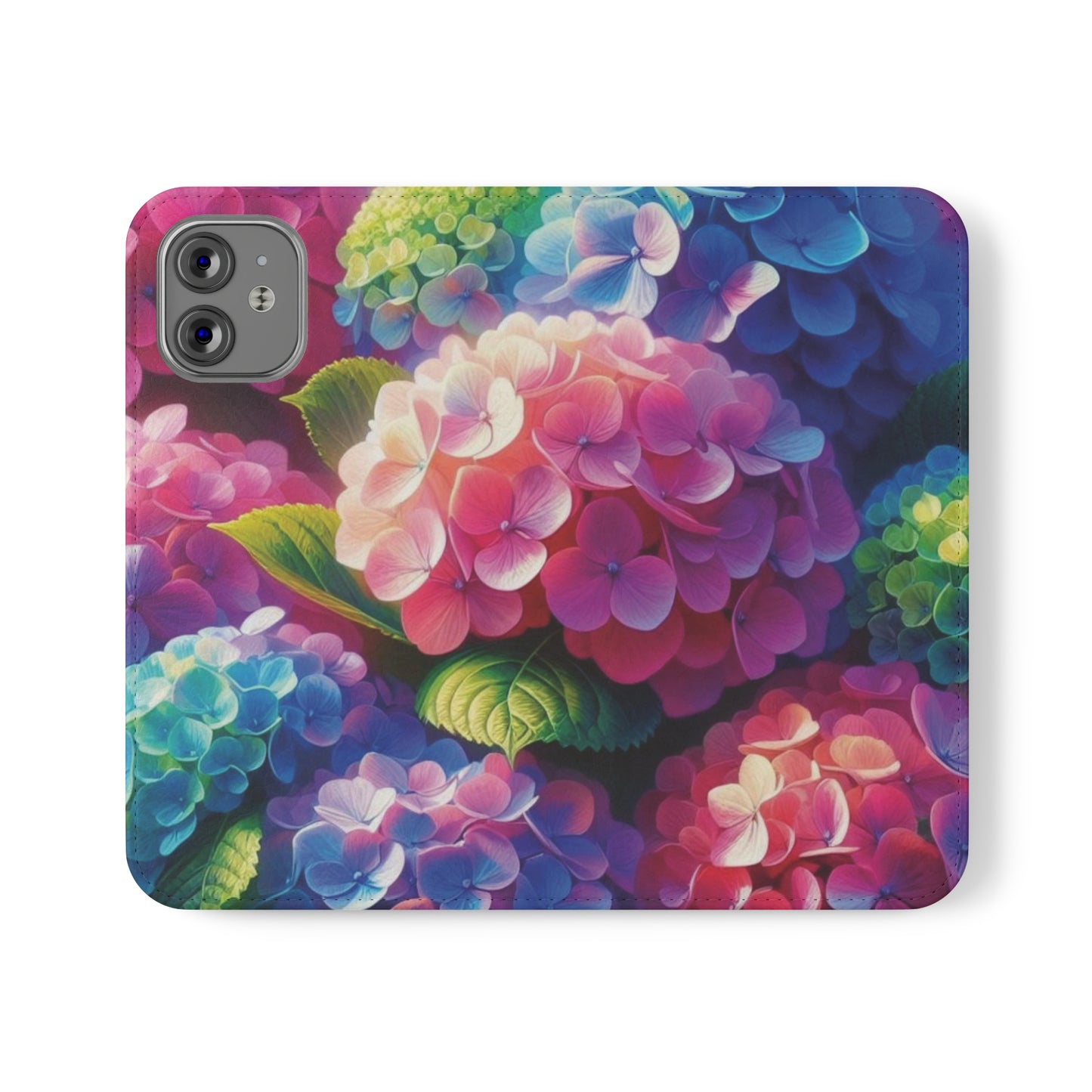 Hydrangea Flip Cases iPhone/Samsung