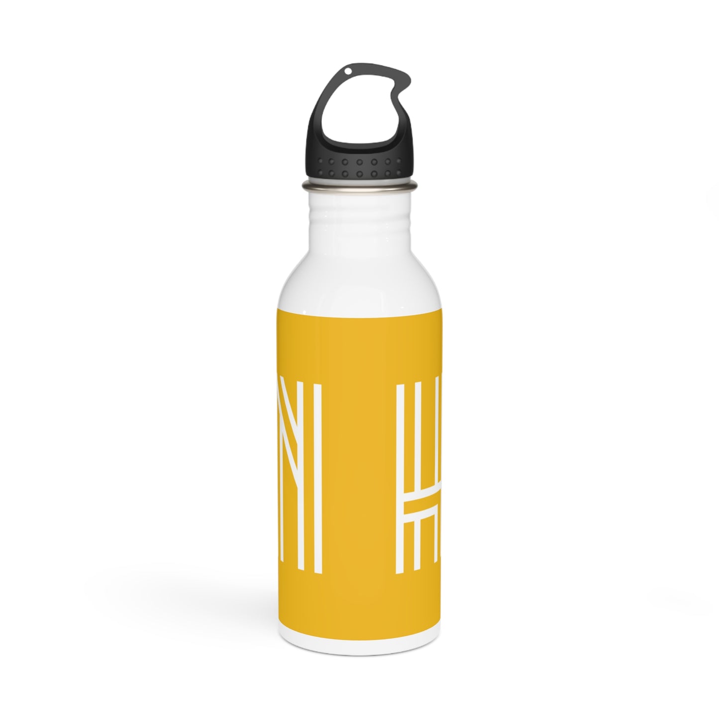 HOON Stylish Stainless Steel Water Bottle - Eco-Friendly, Durable, Perfect for On-the-Go - Yellow