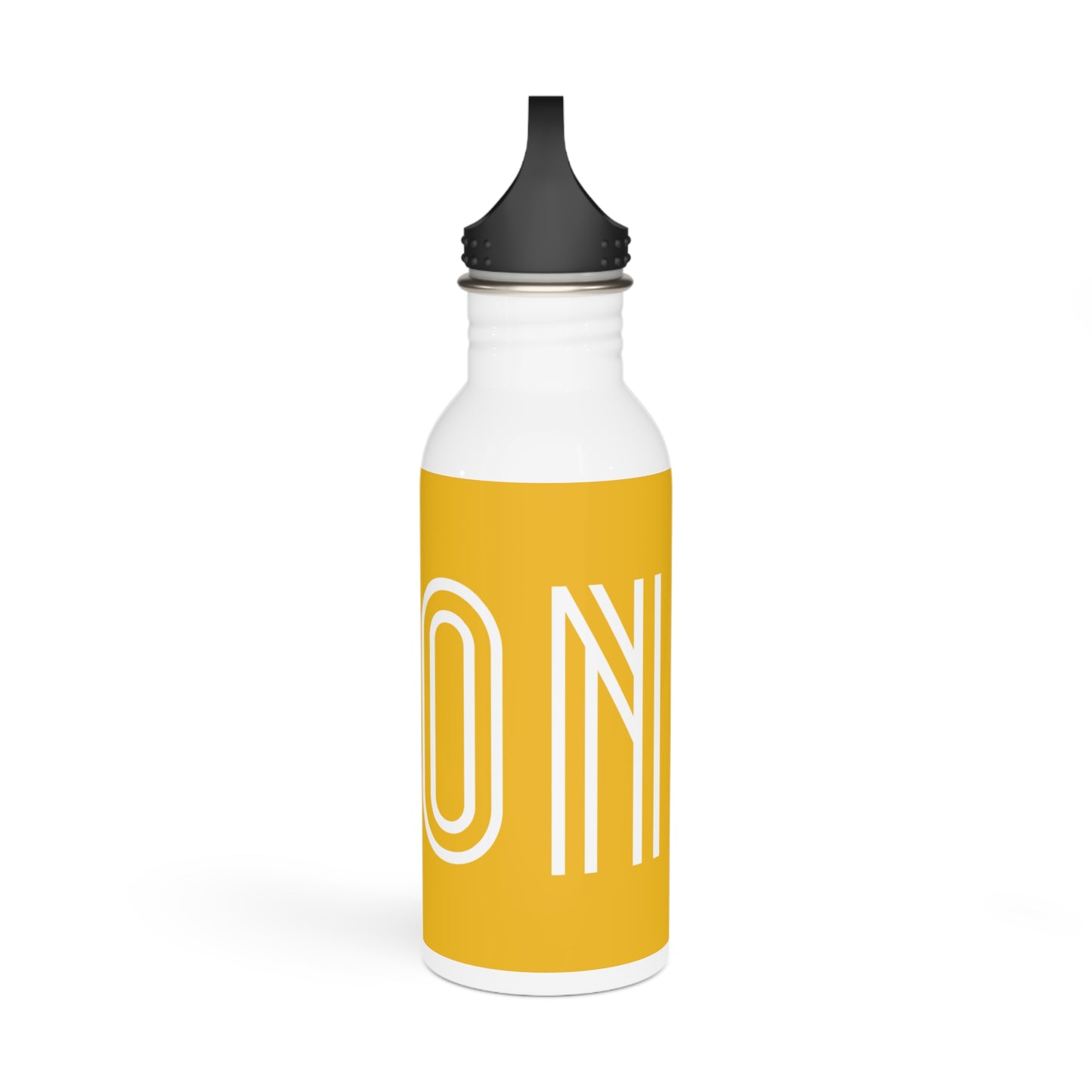 HOON Stylish Stainless Steel Water Bottle - Eco-Friendly, Durable, Perfect for On-the-Go - Yellow