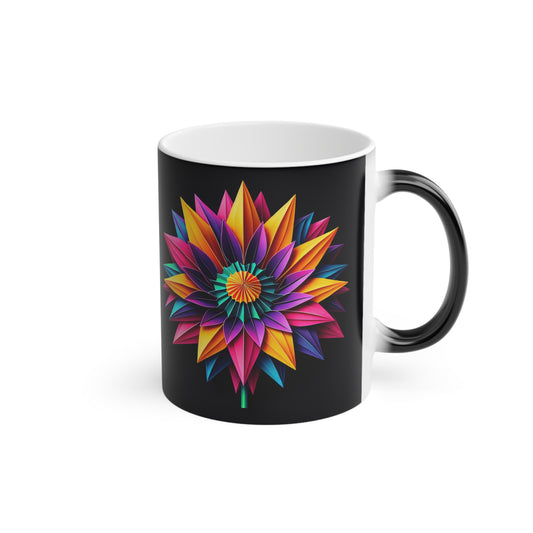 Origami Flower Magic Mug