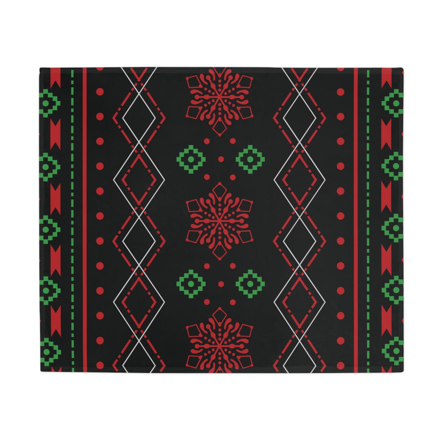 Ugly Christmas Sweater Plush Fleece Blanket #4