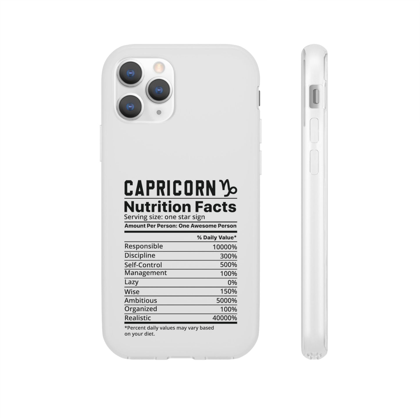 Capricorn Nutrition Flexi Cases iPhone/Samsung with Gift Wrapping Option