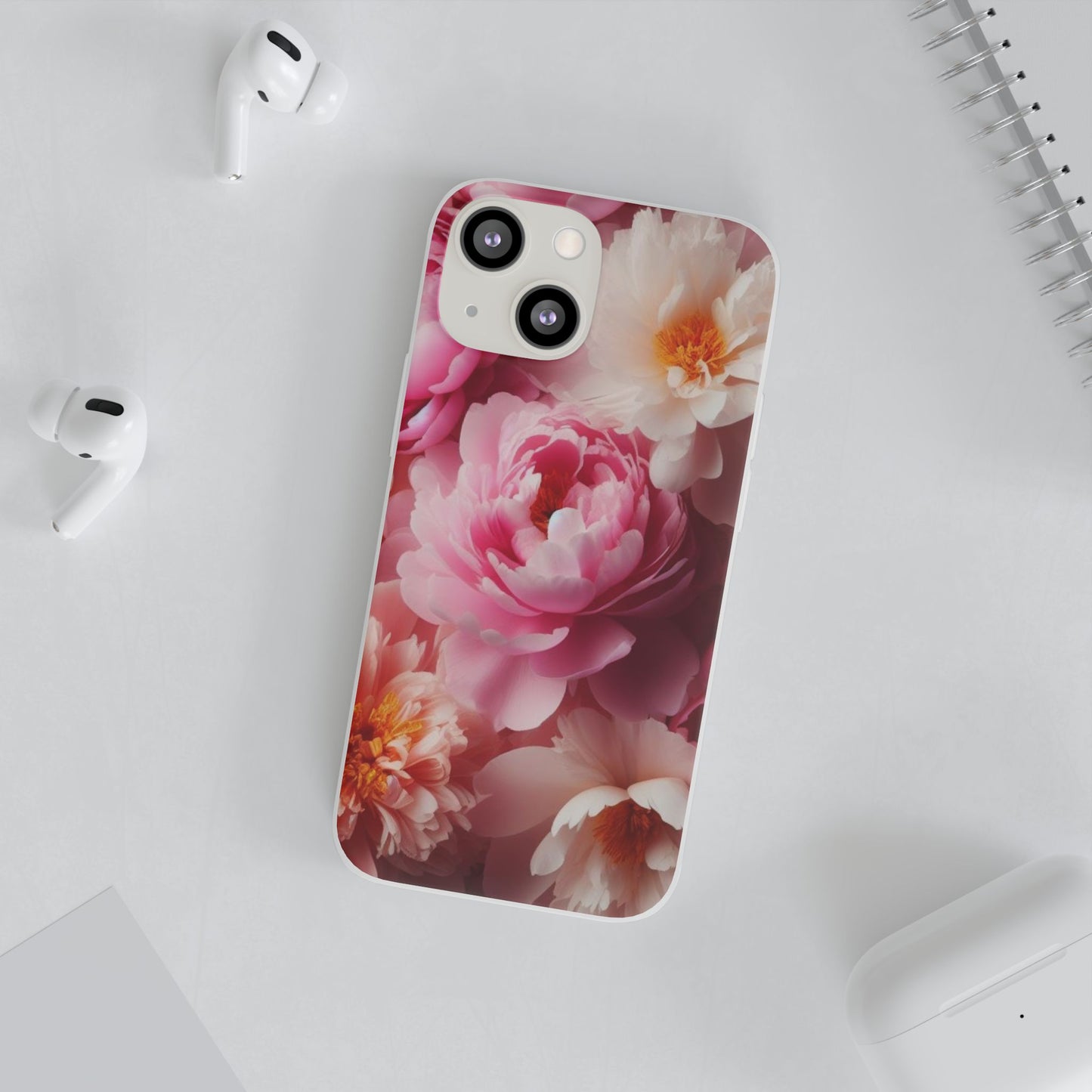 Peonies Flexi Cases