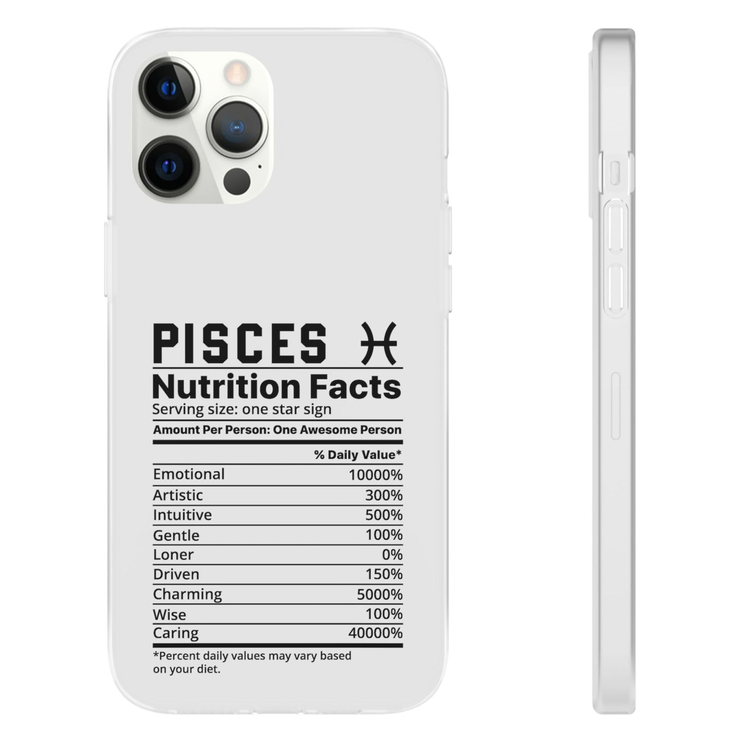 Pisces Nutrition Flexi Cases iPhone/Samsung with Gift Wrapping Option