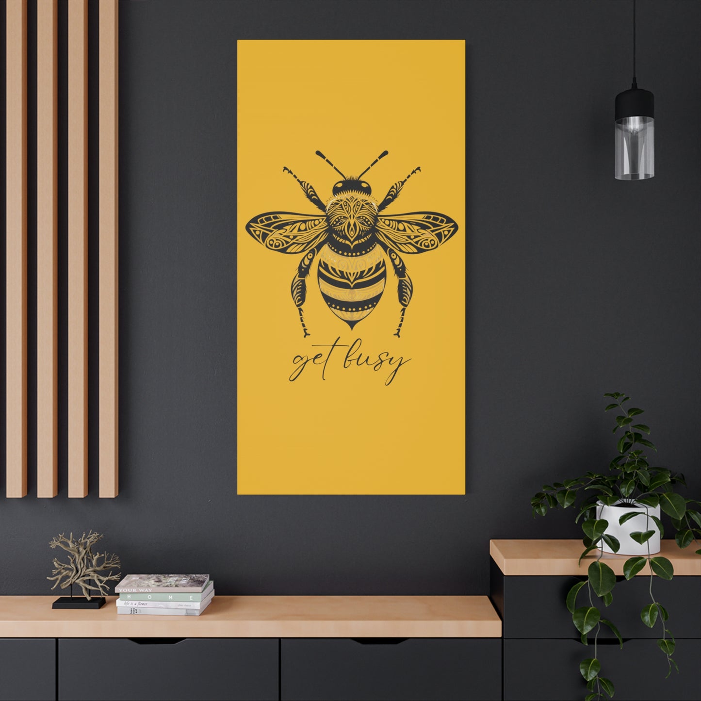 Get Busy Bee Classic Canvas - Yellow