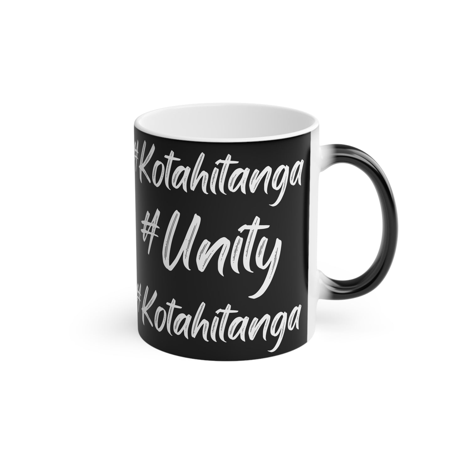 #Kotahitanga #Unity Magic Mug - black