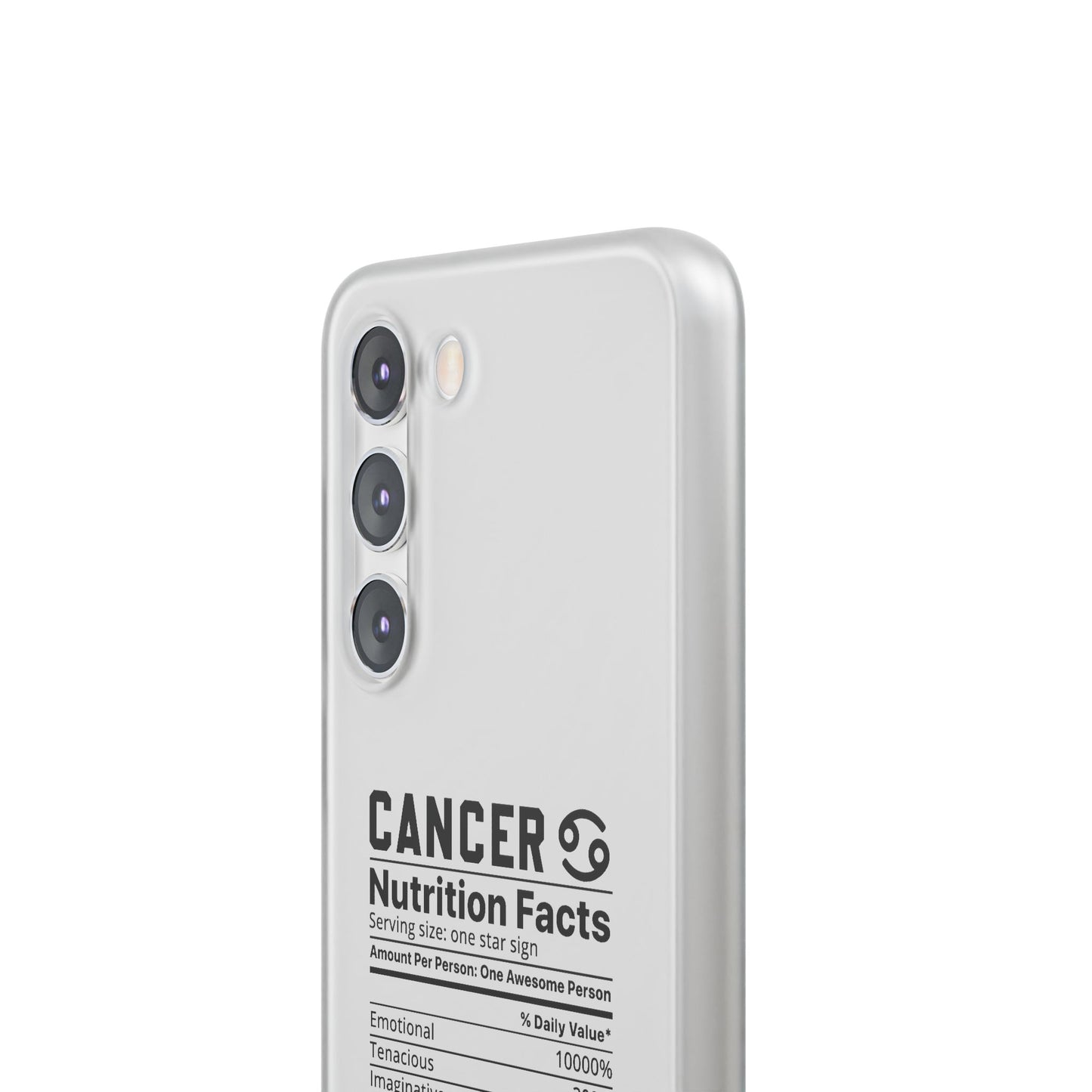 Cancer Nutrition Flexi Cases iPhone/Samsung with Gift Wrapping Option