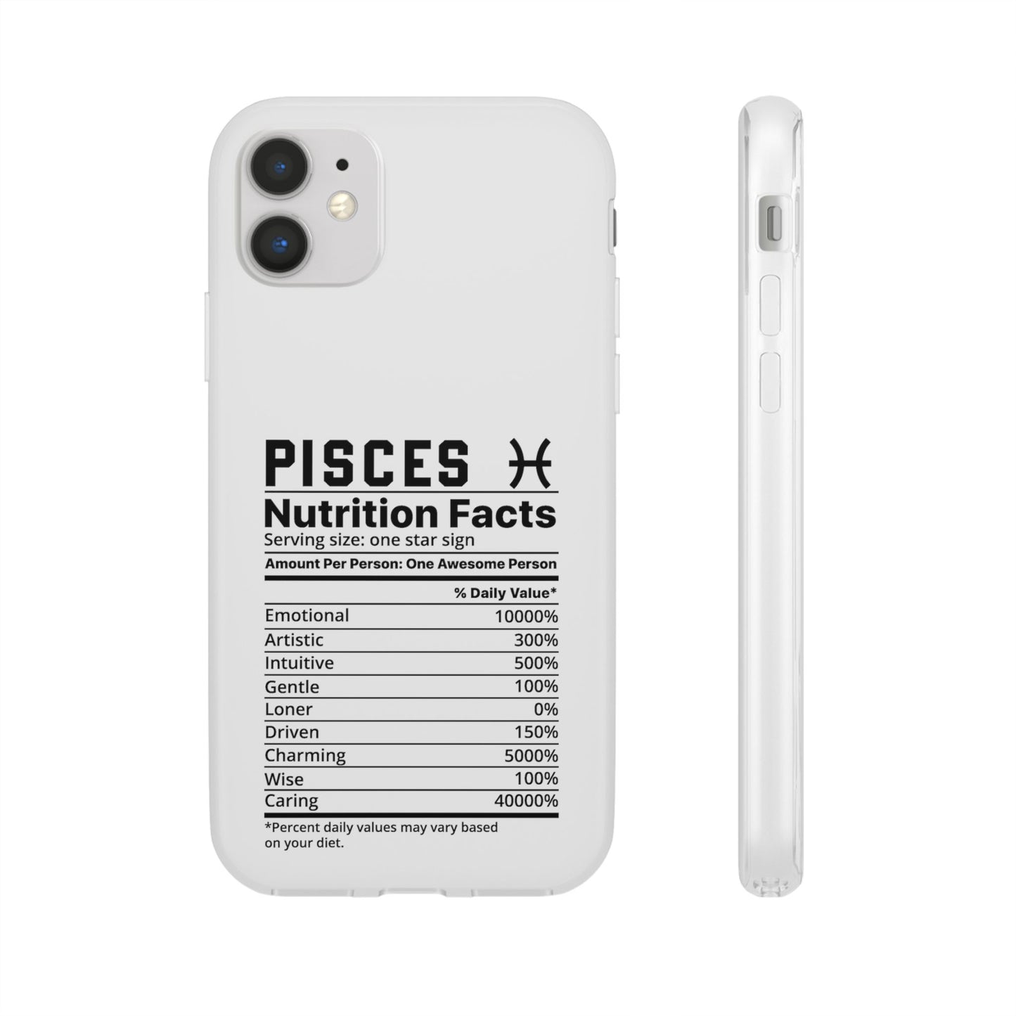 Pisces Nutrition Flexi Cases iPhone/Samsung with Gift Wrapping Option