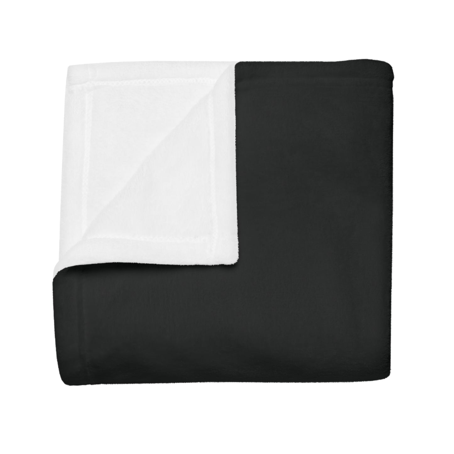 Ngāi Tahu All Day. Every Day. Plush Fleece Blanket - black