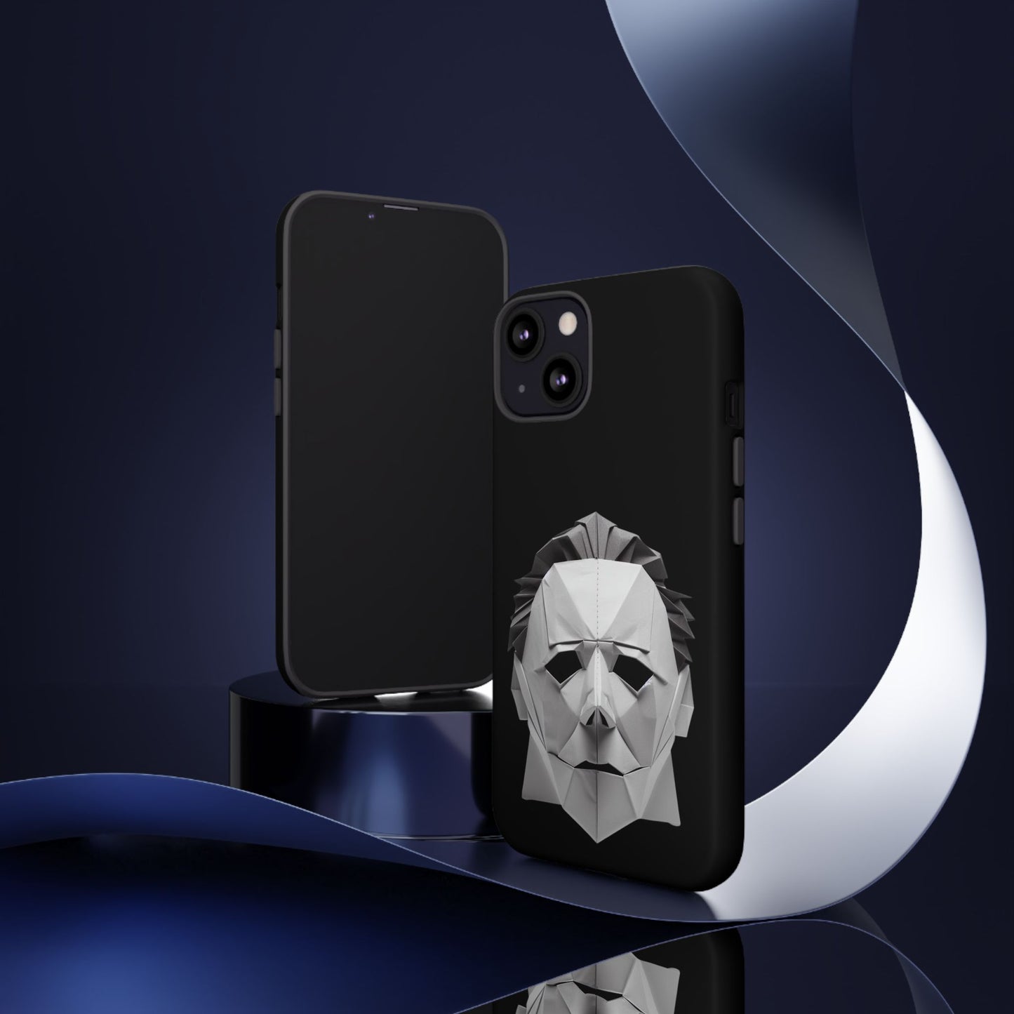 Origami Michael Myers Mask Tough Cases iPhone/Google/Samsung