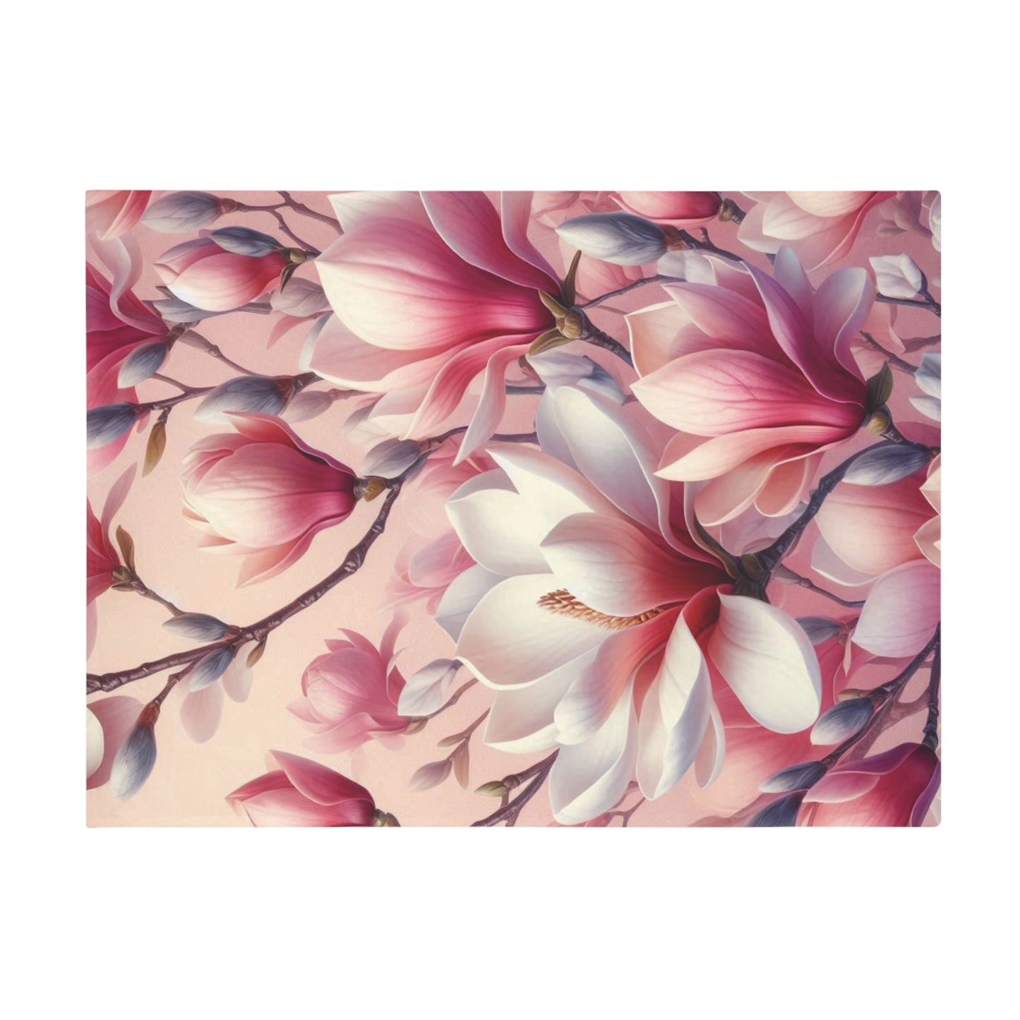 Magnolia Plush Fleece Blanket