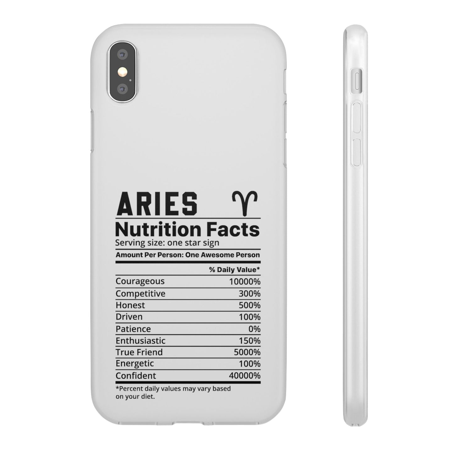 Aries Nutrition Flexi Cases iPhone/Samsung with Gift Wrapping Option