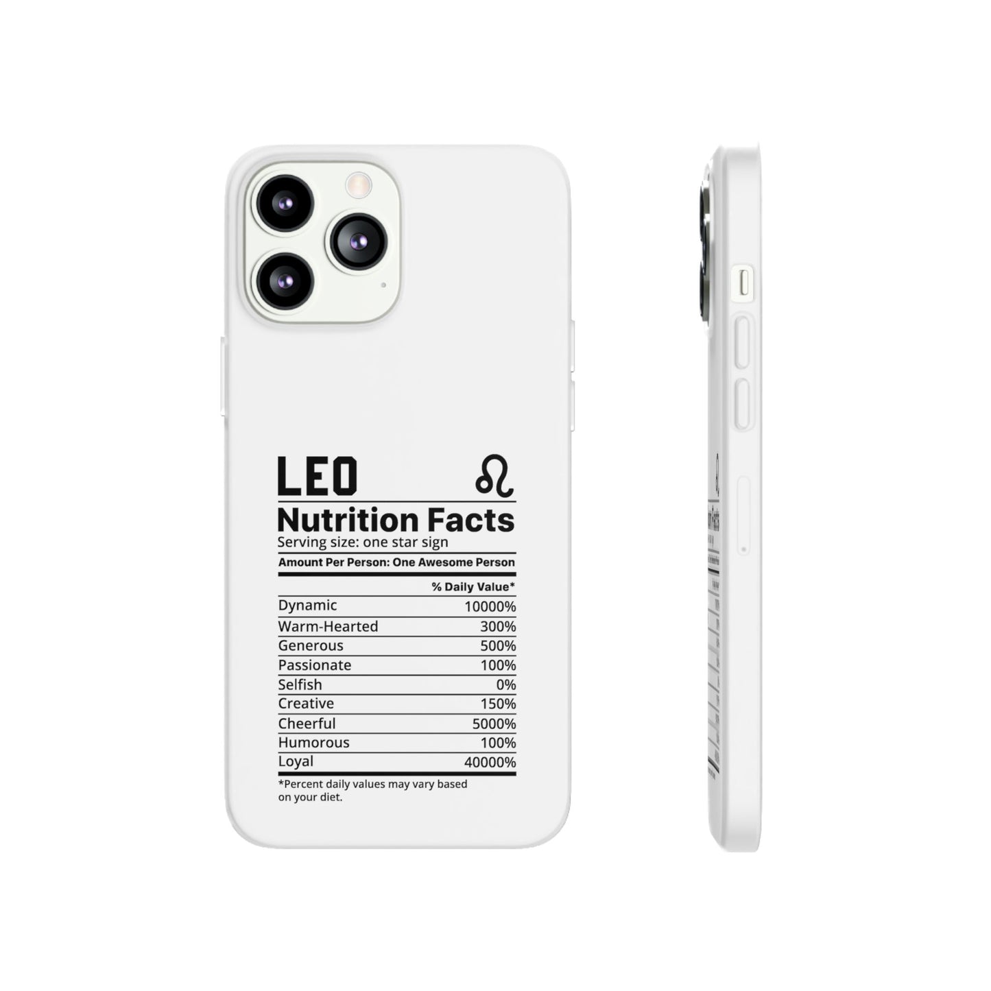 Leo Nutrition Flexi Cases iPhone/Samsung with Gift Wrapping Option