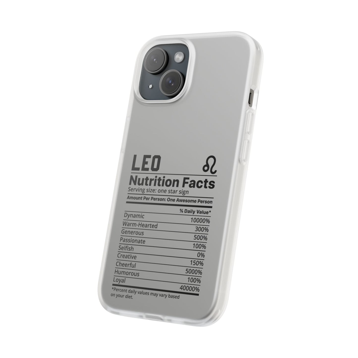 Leo Nutrition Flexi Cases iPhone/Samsung with Gift Wrapping Option