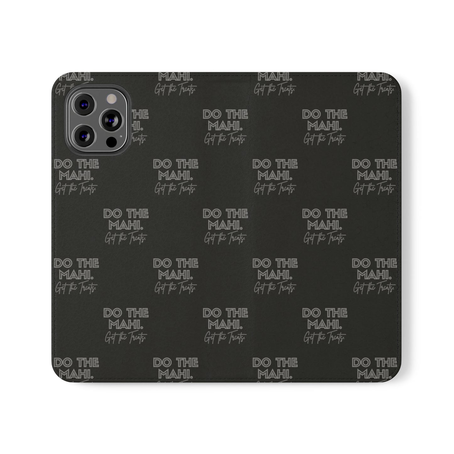 Do The Mahi. Flip Cases for iPhone/Samsung - black