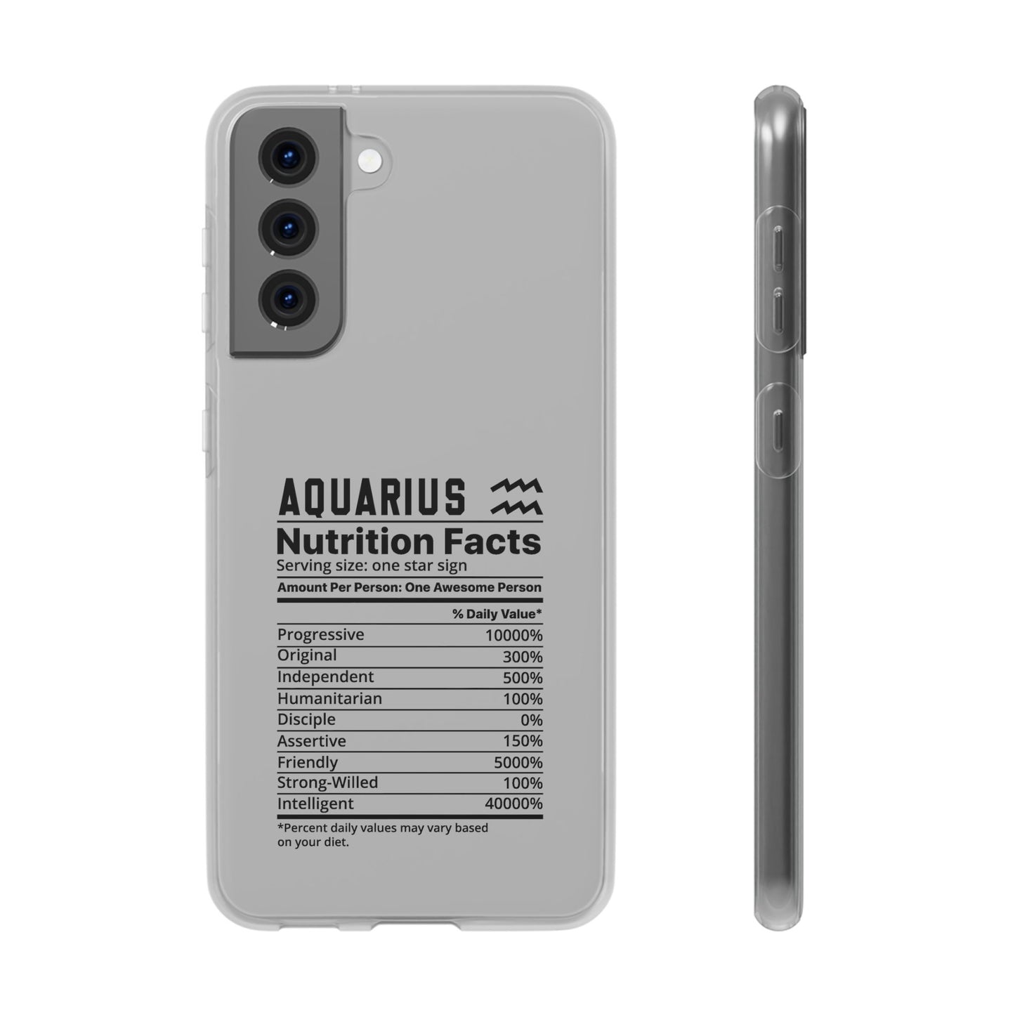 Aquarius Nutrition Flexi Cases iPhone/Samsung with Gift Wrapping Option