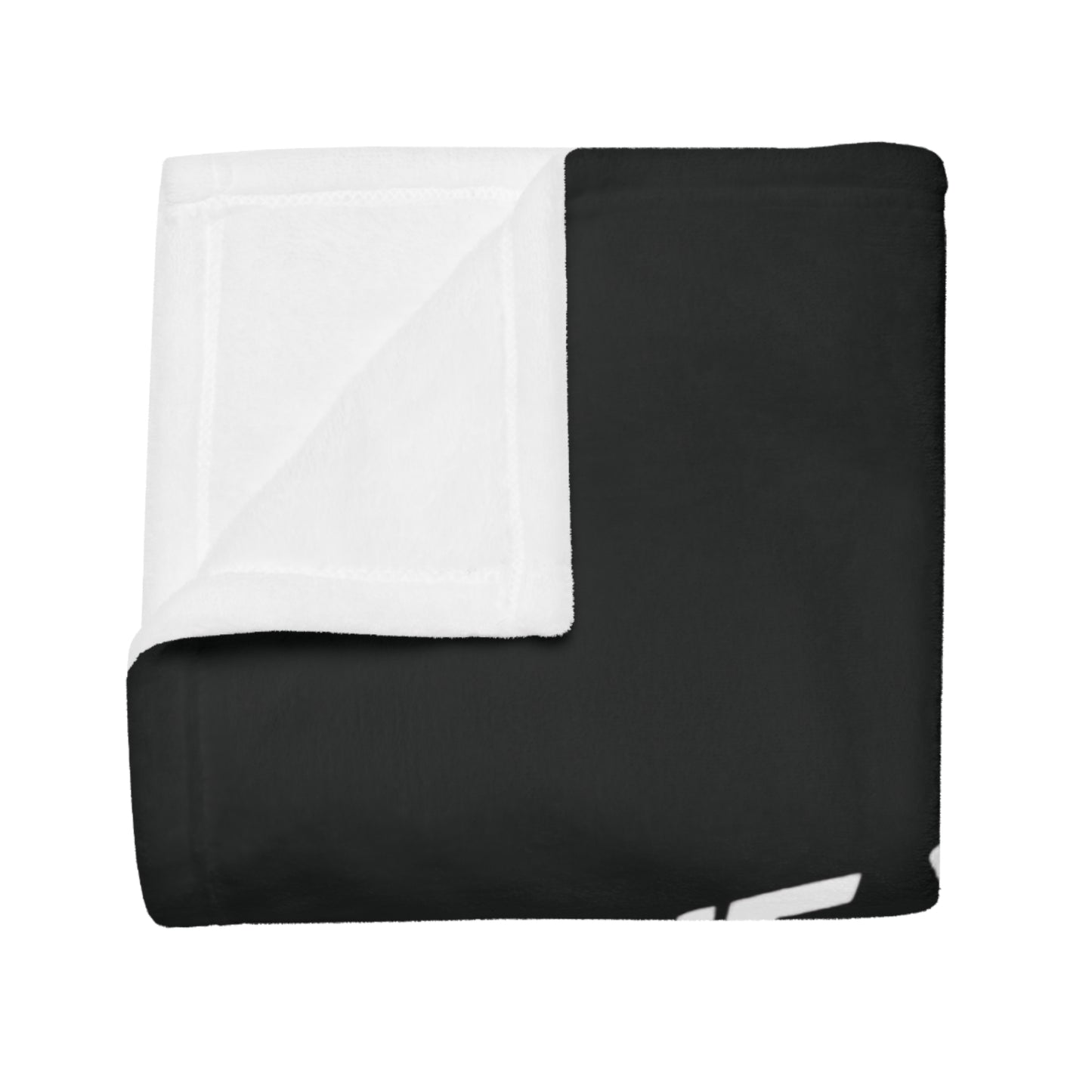 Warn A Brother Plush Fleece Blanket - Black