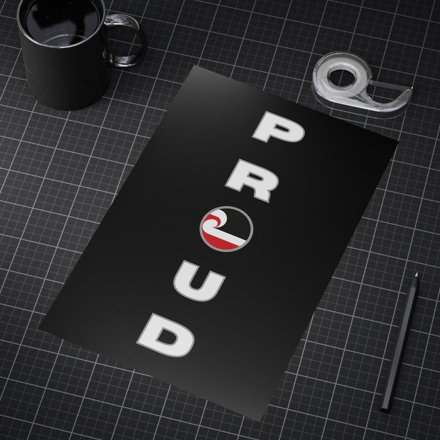 PROUD Unframed Prints - black