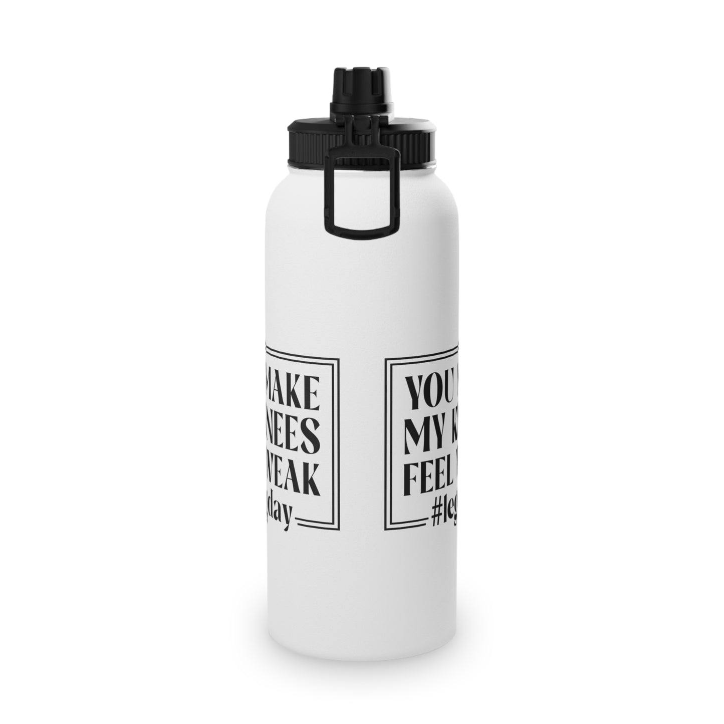 Leg Day Stainless Steel Sports Water Bottle - 3 sizes