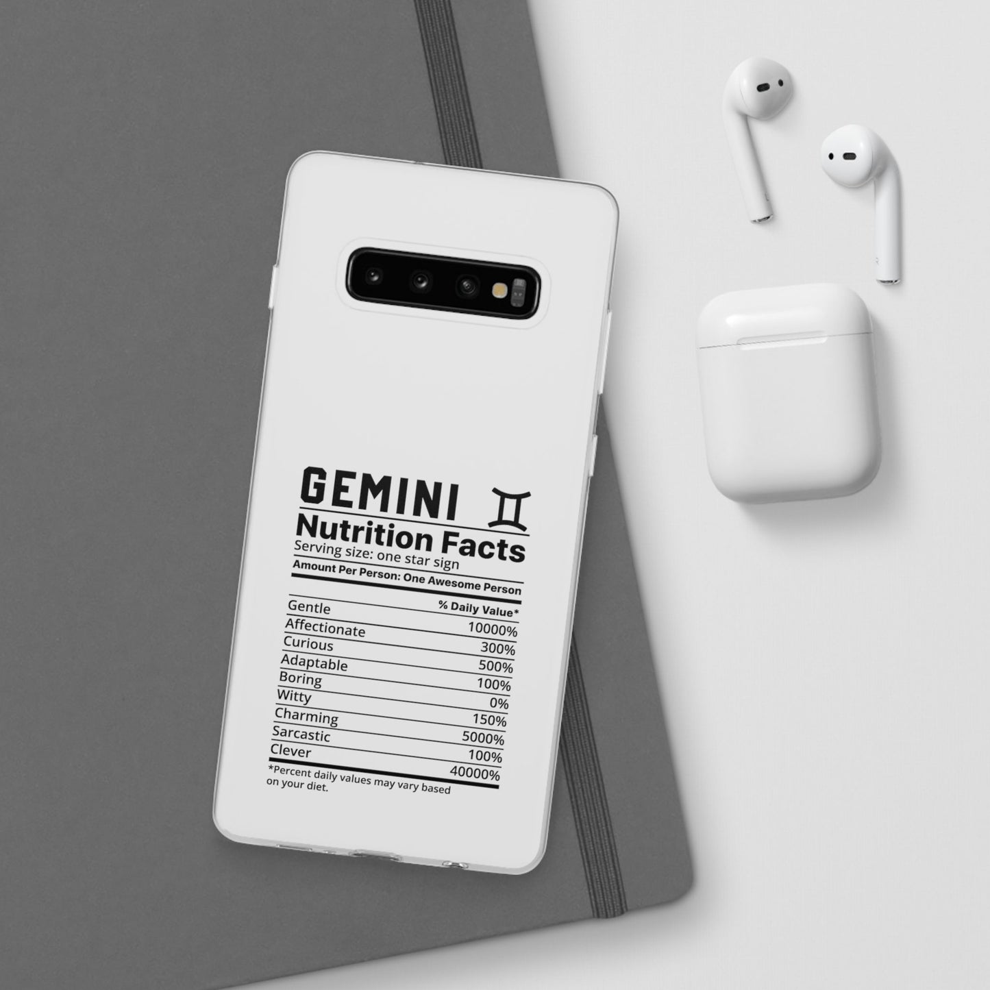 Gemini Nutrition Flexi Cases iPhone/Samsung with Gift Wrapping Option