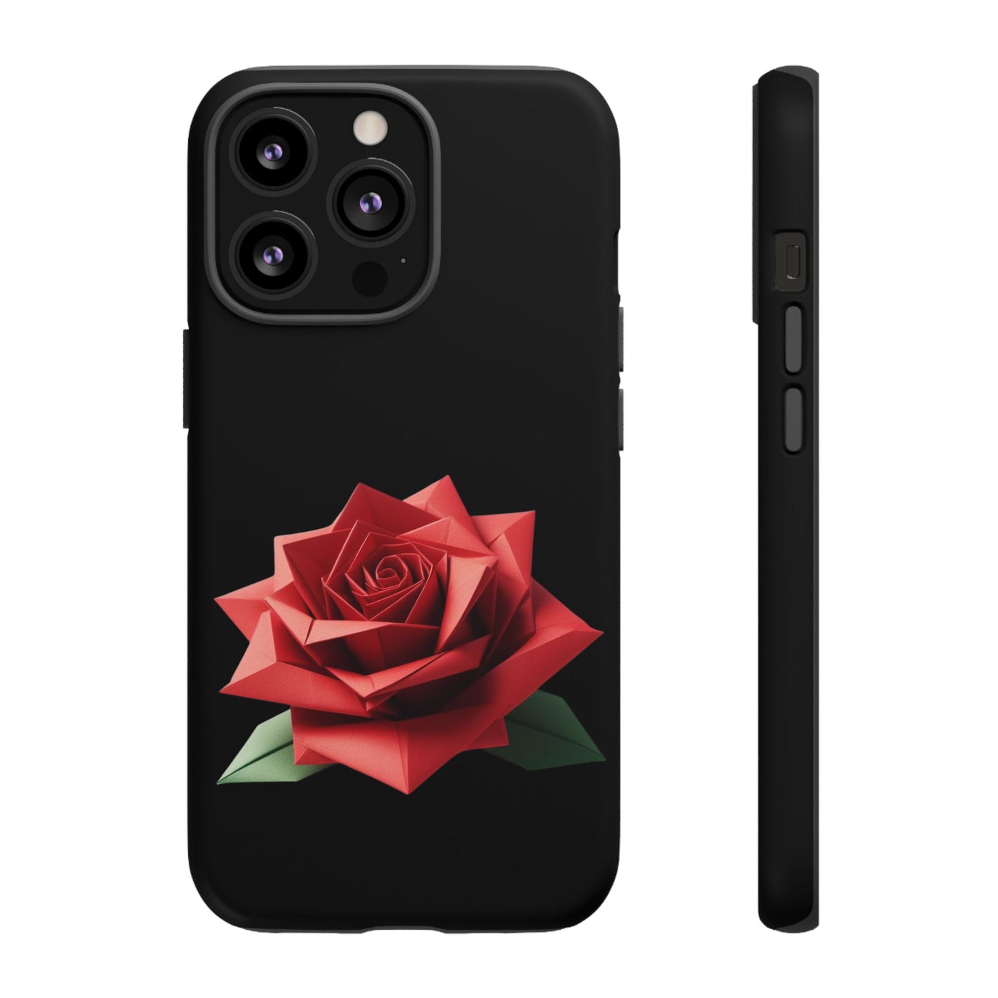 Origami Red Rose Tough Cases iPhone/Google/Samsung