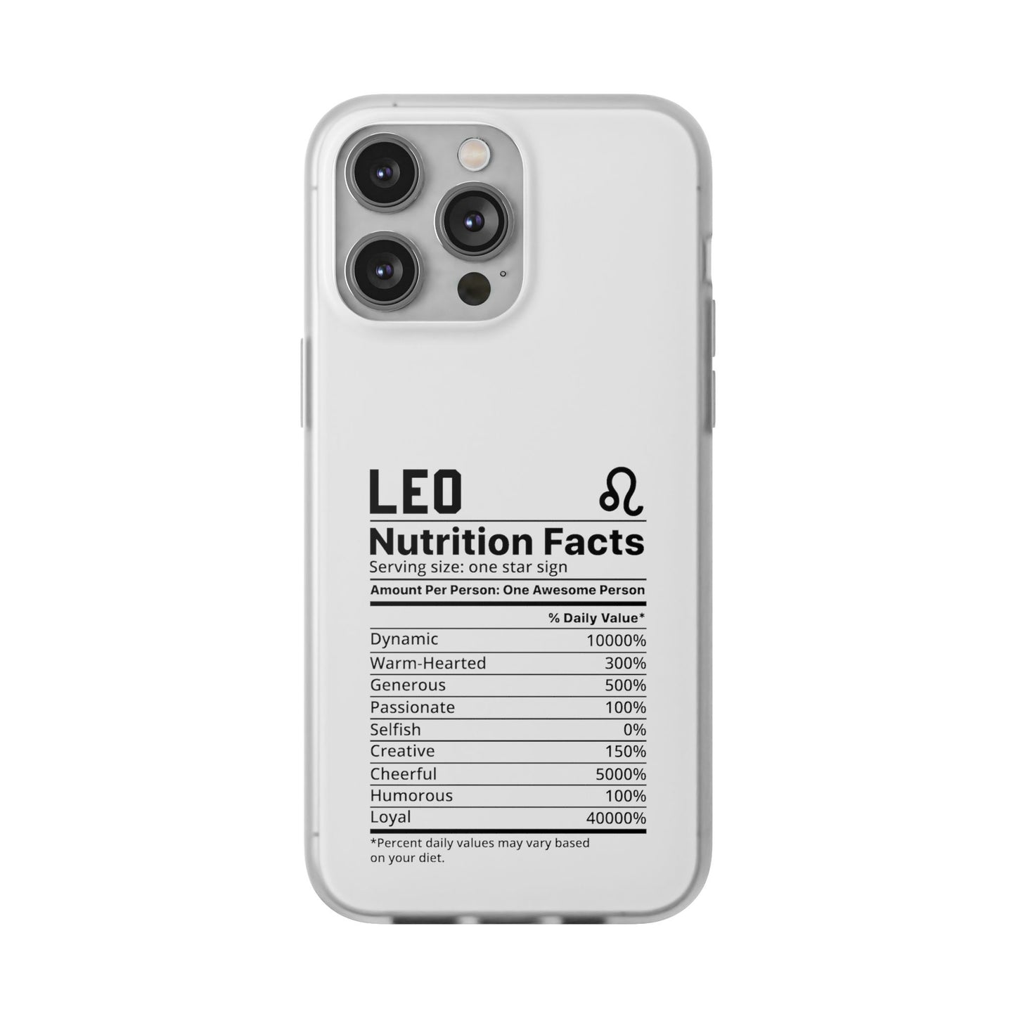 Leo Nutrition Flexi Cases iPhone/Samsung with Gift Wrapping Option