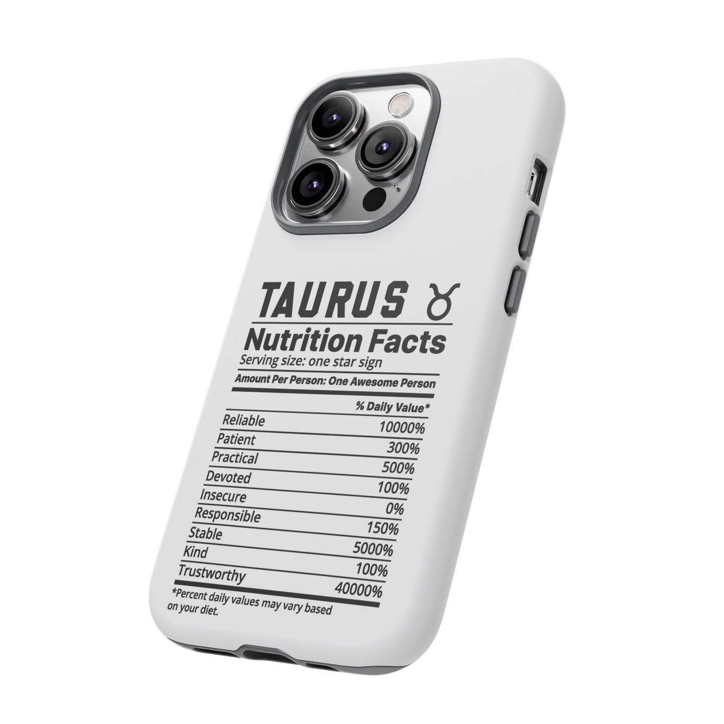 Taurus Nutrition Tough Cases - iPhone/Google/Samsung