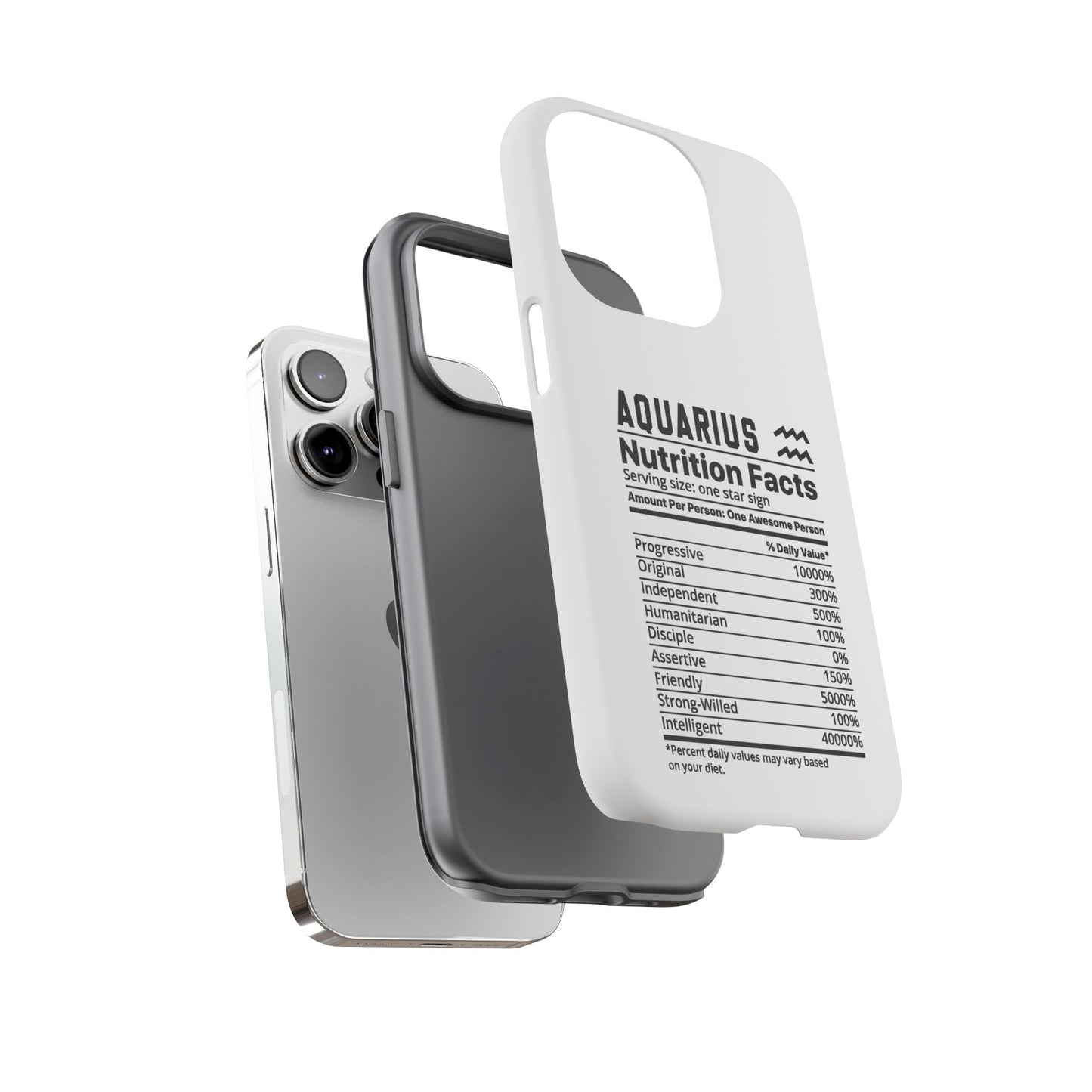 Aquarius Nutrition Tough Cases - iPhone/Google/Samsung