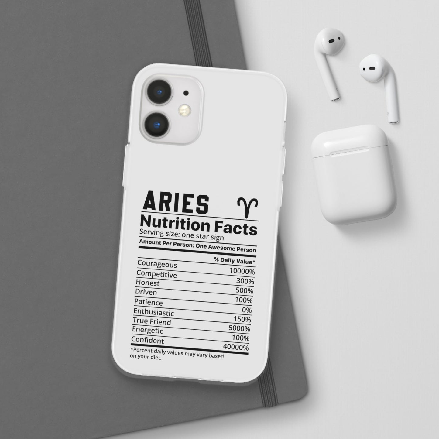 Aries Nutrition Flexi Cases iPhone/Samsung with Gift Wrapping Option