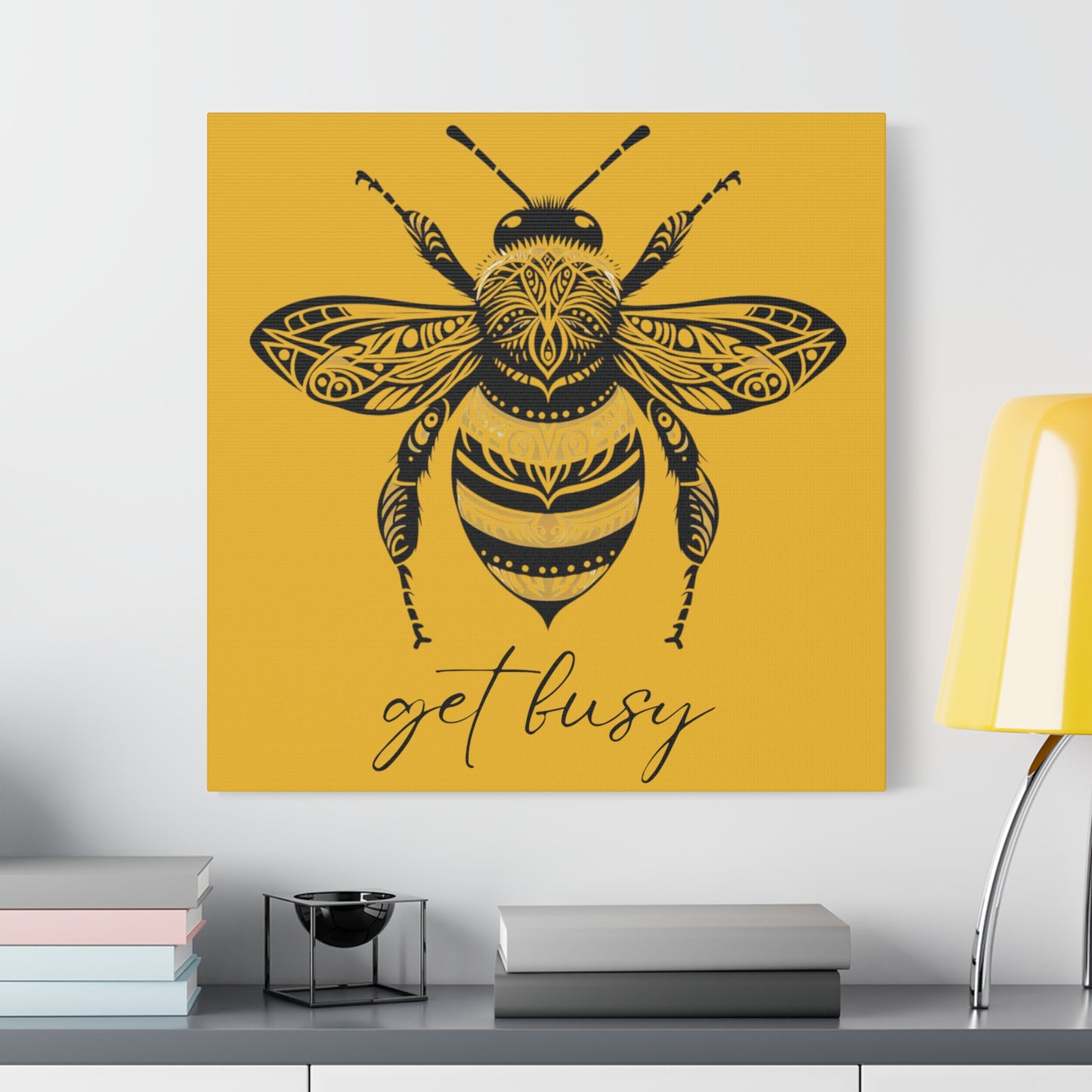 Get Busy Bee Classic Canvas - Yellow