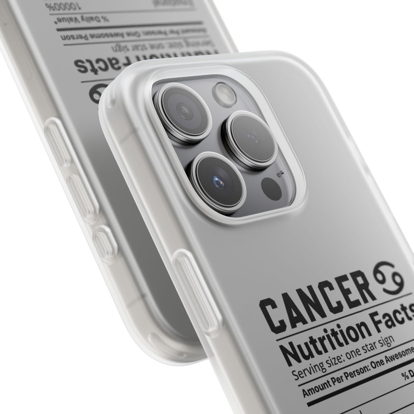 Cancer Nutrition Flexi Cases iPhone/Samsung with Gift Wrapping Option