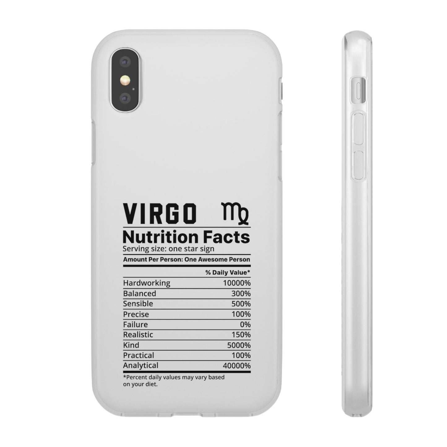 Virgo Nutrition Flexi Cases iPhone/Samsung with Gift Wrapping Option