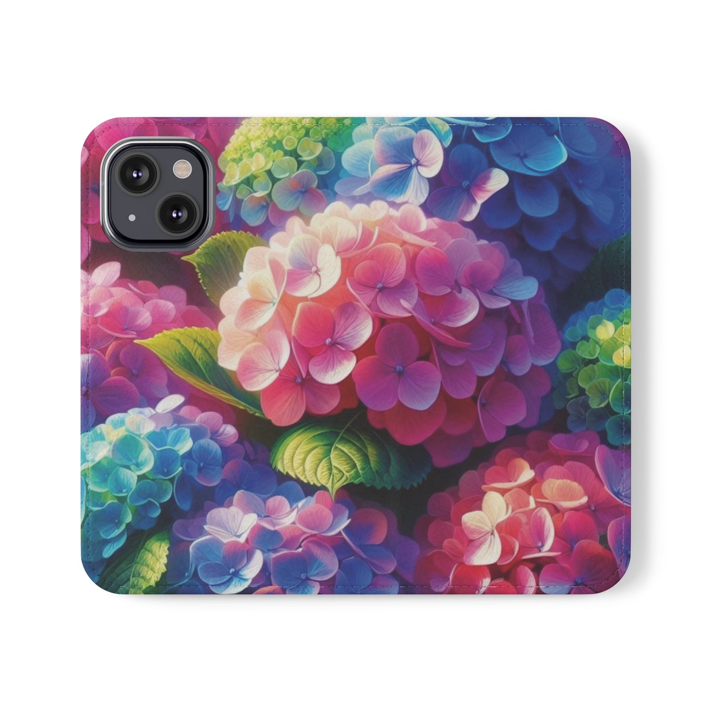 Hydrangea Flip Cases iPhone/Samsung