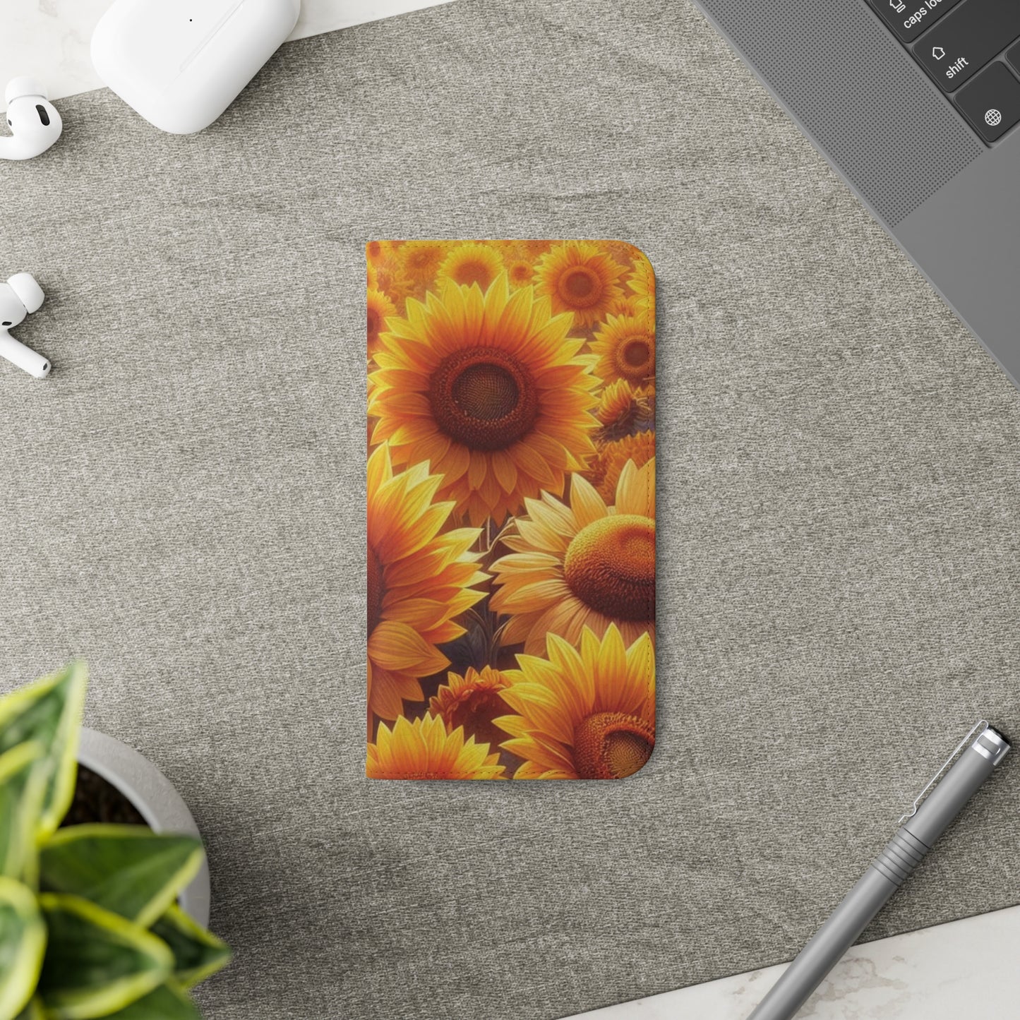 Sunflowers Flip Cases iPhone/Samsung