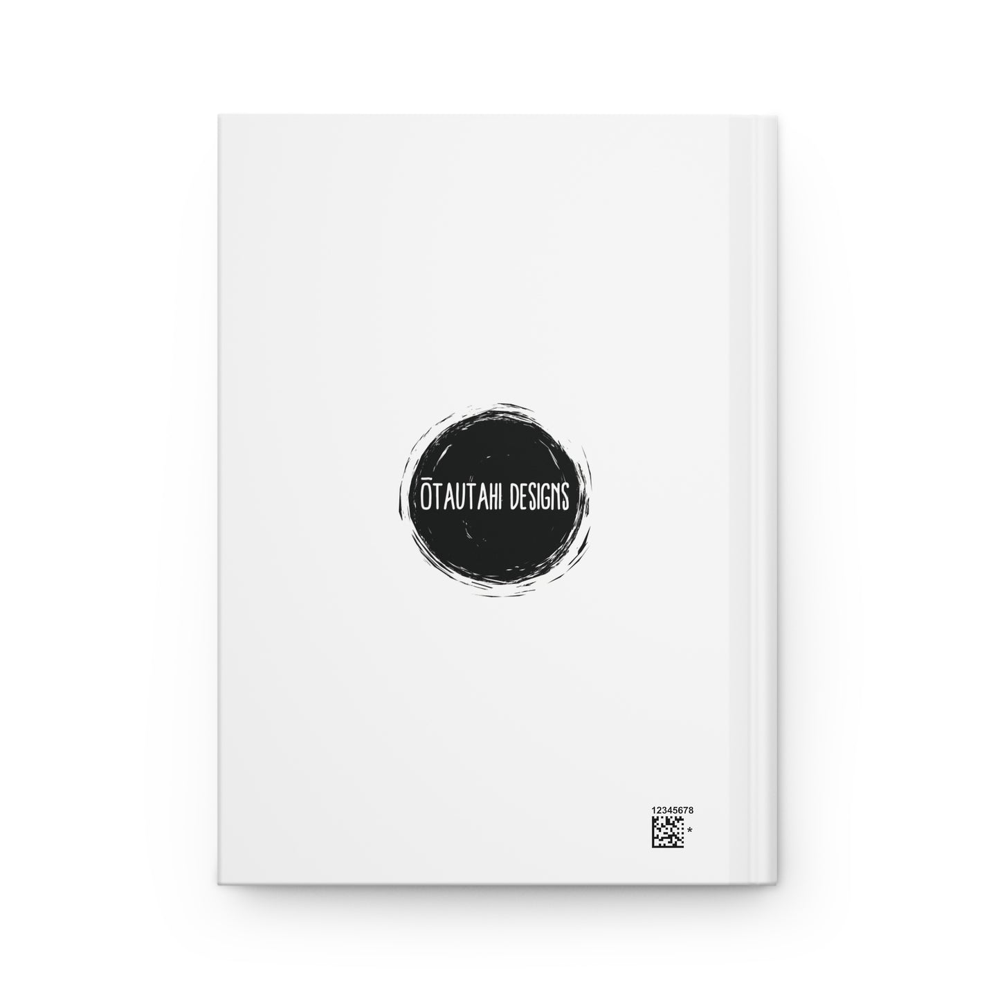 Toitū Te Tiriti Hardcover Journal Matte - white