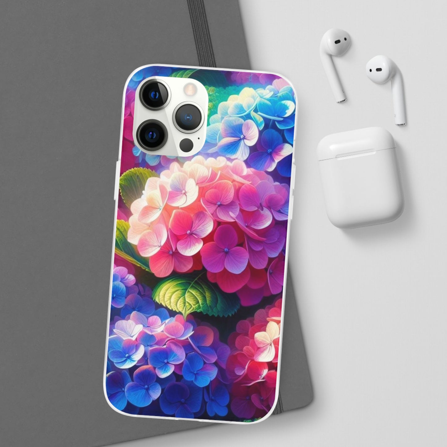 Hydrangea Flexi Cases