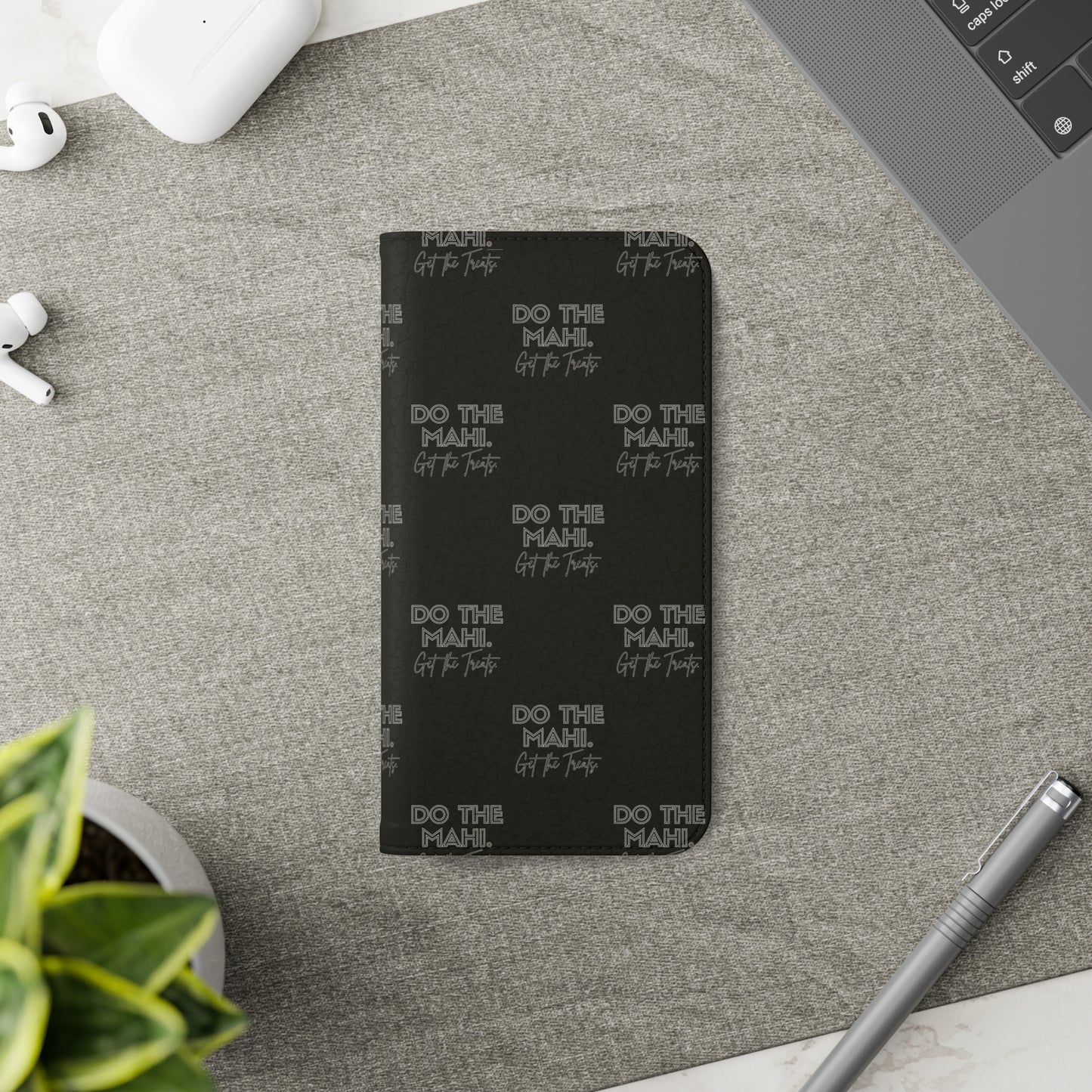 Do The Mahi. Flip Cases for iPhone/Samsung - black