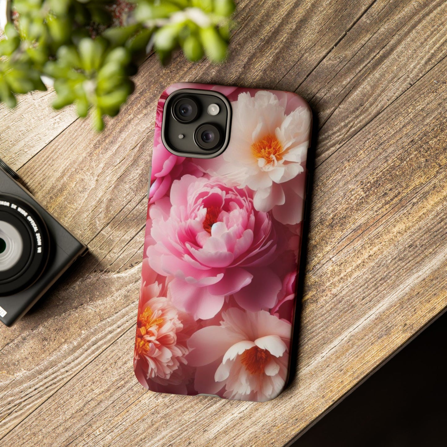 Peonies Tough Cases iPhone/Google/Samsung