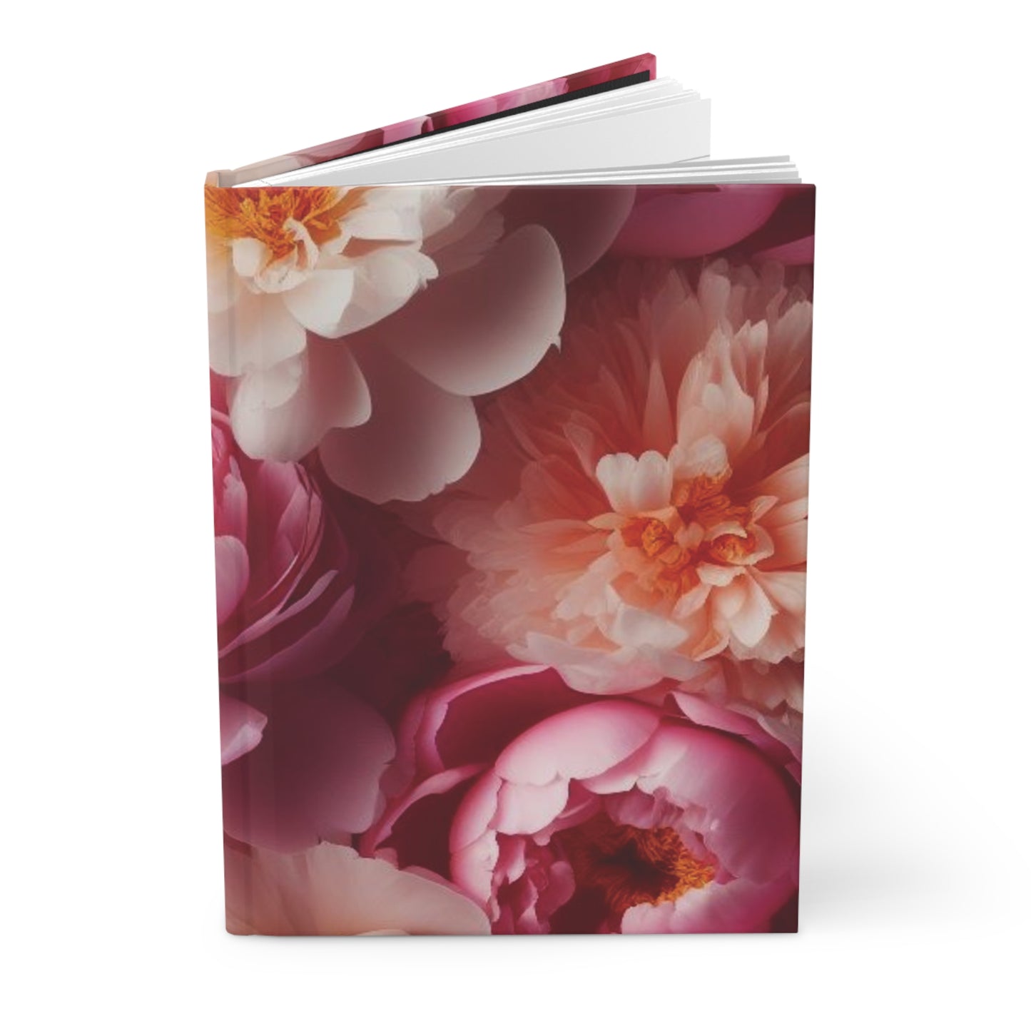 Peonies Hardcover Journal Matte