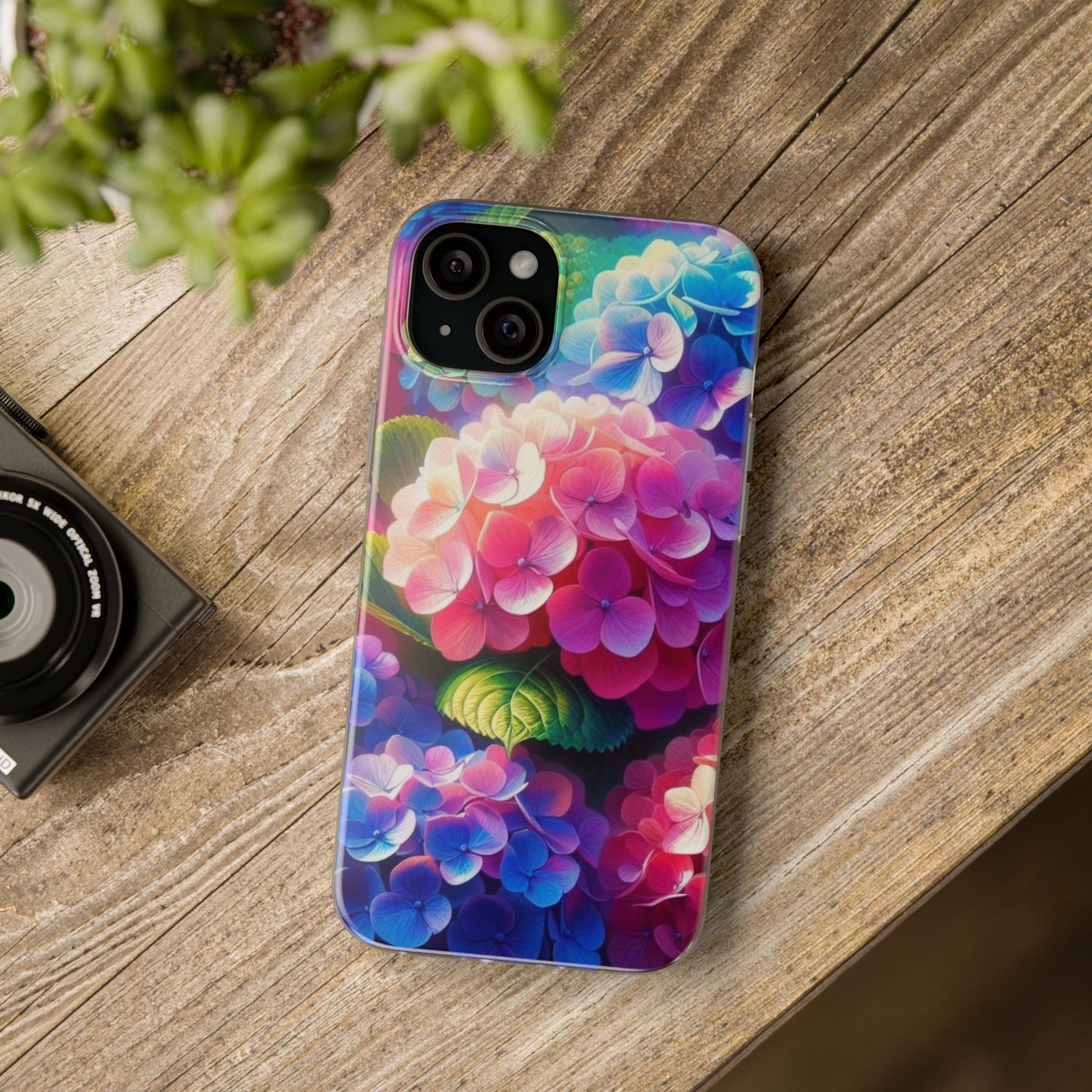 Hydrangea Flexi Cases