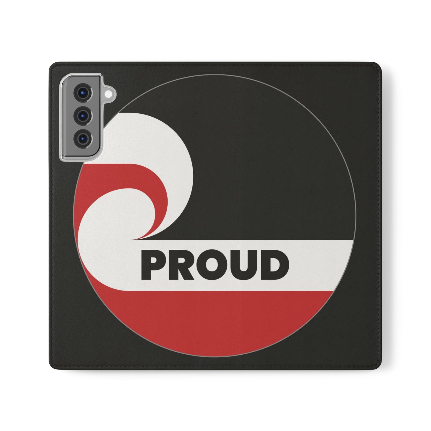 PROUD Flip Cases for iPhone/Samsung - black