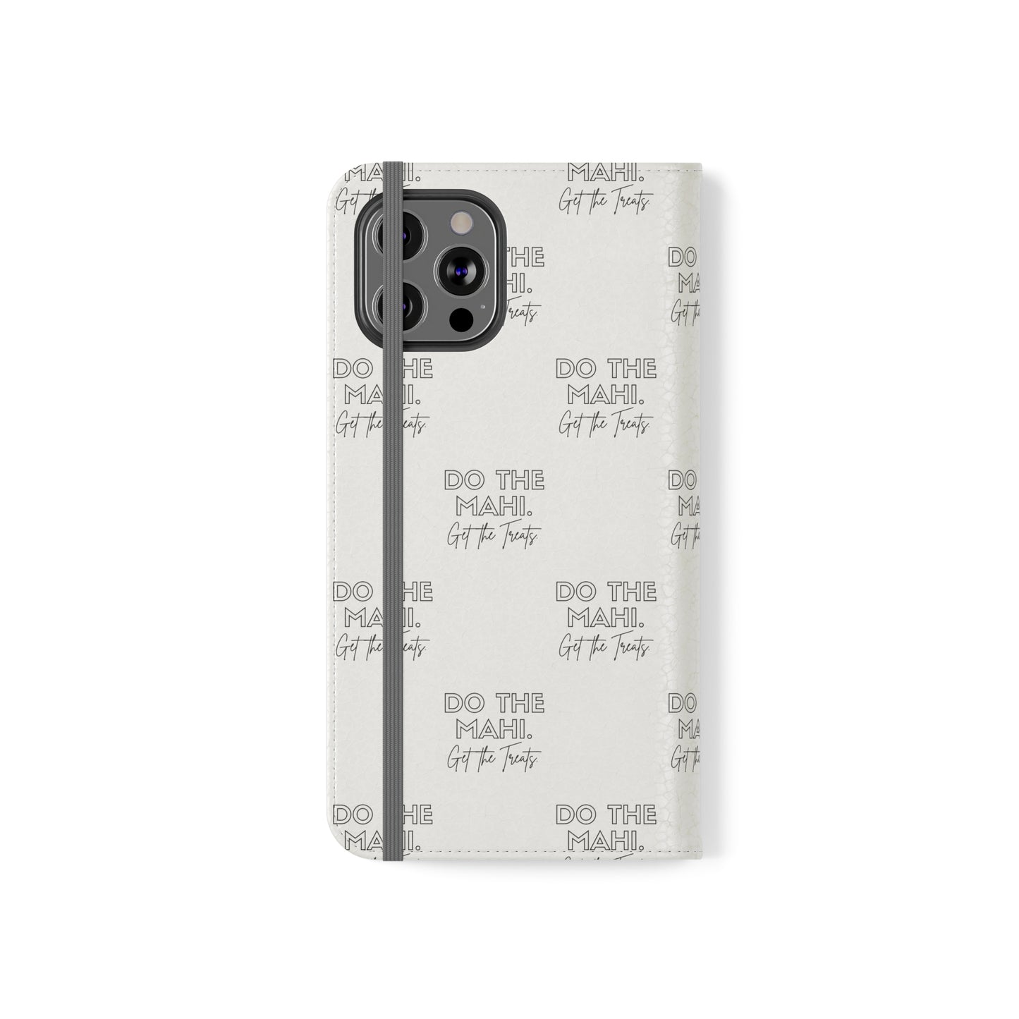 Do The Mahi. Flip Cases for iPhone/Samsung - white