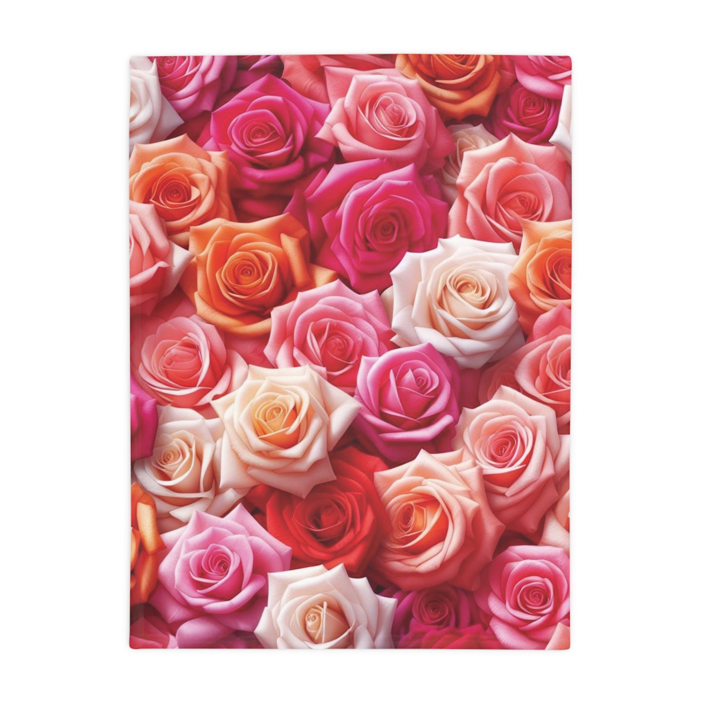 Roses #3 Plush Fleece Blanket